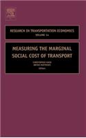 Measuring the Marginal Social Cost of Transport