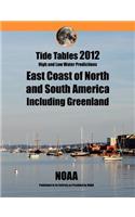 Tide Tables 2012: East Coast of North and South America(English)