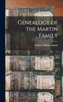 Genealogy of the Martin Family