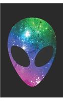Alien: Alien Diary, Journal, Notebook with 120 lined pages / size 6x9 inch