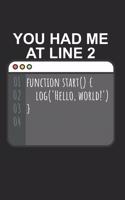 You had me at line 2