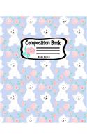 Composition Book Wide Ruled