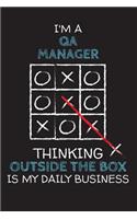 I'm a QA MANAGER