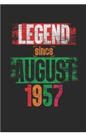 Legend Since August 1957