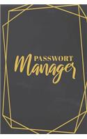 Passwort Manager: Login Daten und Passwörter sicher verwalten - Mit A-Z Register