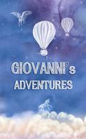 Giovanni's Adventures: Softcover Personalized Keepsake Journal, Custom Diary, Writing Notebook with Lined Pages(399 Journey to Imagination)