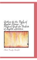 Outlines for the Study of English Classics: A Practical Guide for Students of English Literature(English)
