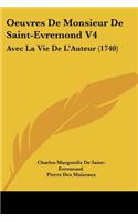 Oeuvres De Monsieur De Saint-Evremond V4