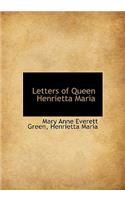 Letters of Queen Henrietta Maria