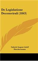 de Legislatione Decemvirali (1843)