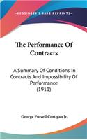 Performance Of Contracts