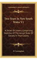 Two Years in New South Wales V1: A Series of Letters, Comprising Sketches of the Actual State of Society in That Colony
