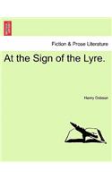 At the Sign of the Lyre.