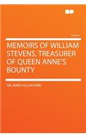 Memoirs of William Stevens, Treasurer of Queen Anne's Bounty