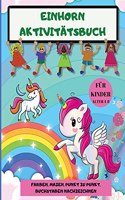 Einhorn Aktivitätsbuch