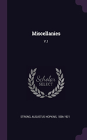 Miscellanies: V.1