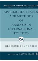 Approaches, Levels, and Methods of Analysis in International Politics