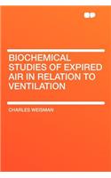 Biochemical Studies of Expired Air in Relation to Ventilation