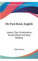 My First Book, English