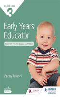 NCFE CACHE Level 3 Early Years Educator for the Work-Based Learner