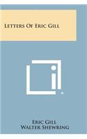 Letters of Eric Gill