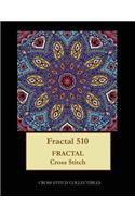 Fractal 510: Fractal cross stitch pattern