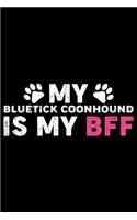 My Bluetick Coonhound Is My BFF