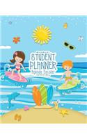 Student Planner/Agenda Escolar - Biannual/Semestral (Surfing)