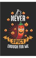 It's never Spicy enough for me