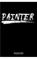 Painter Notebook: 100 Pages - Lined Interior - Journal - Logbook