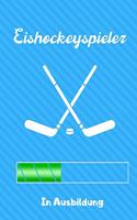 Eishockeyspieler in Ausbildung: A5 Notizbuch TAGEBUCH Geschenk für Eishockeybuch - Eishockey Fans - Training - Geschenkidee - Wintersport - Schönes Buch - Journal - Kalender - Term
