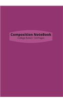 Composition Notebook college ruled