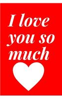 I Love You So Much