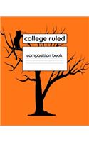 College Ruled Composition Book