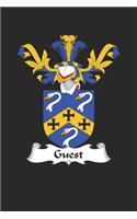 Guest: Guest Coat of Arms and Family Crest Notebook Journal (6 x 9 - 100 pages)