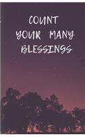 Count Your Many Blessings: A Journal For Reflection On The Blessings That You Have In Your Life
