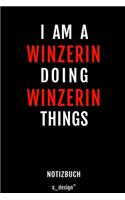 Notizbuch für Winzer / Winzerin
