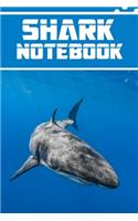 shark notebook: wonderful Blank Lined Gift notebook For shark lovers it will be the Gift Idea for shark lover.