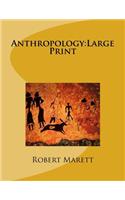 Anthropology: Large Print