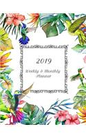 2019 Weekly & Monthly Planner