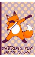 Dabbing Fox Sketch Journal