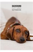 Dachshund Dot Grid Notebook