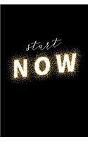 Start Now: Sparkle Theme Journal