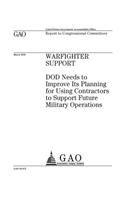 Warfighter support