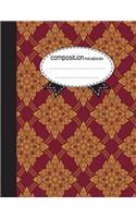 Composition Notebook, 8.5 x 11, 110 pages