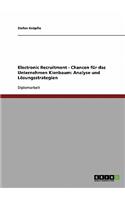 Electronic Recruitment. Chancen Fur Das Unternehmen Kienbaum. Analyse Und Losungsstrategien