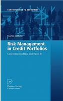 Risk Management in Credit Portfolios