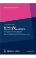 Vertrauen Bei Mergers & Acquisitions