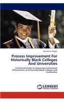 Process Improvement For Historically Black Colleges And Universities