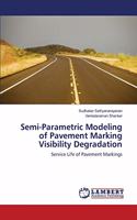 Semi-Parametric Modeling of Pavement Marking Visibility Degradation